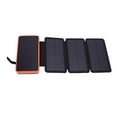 thumbnail image 1 of 20000mAh Solar Power Bank, Efficient Wireless Power Bank with Tri Fold Solar Panel & LED Light & Double USB Output, Waterproof External Battery Pack for Phone Tablet Outdoor, 1 of 7