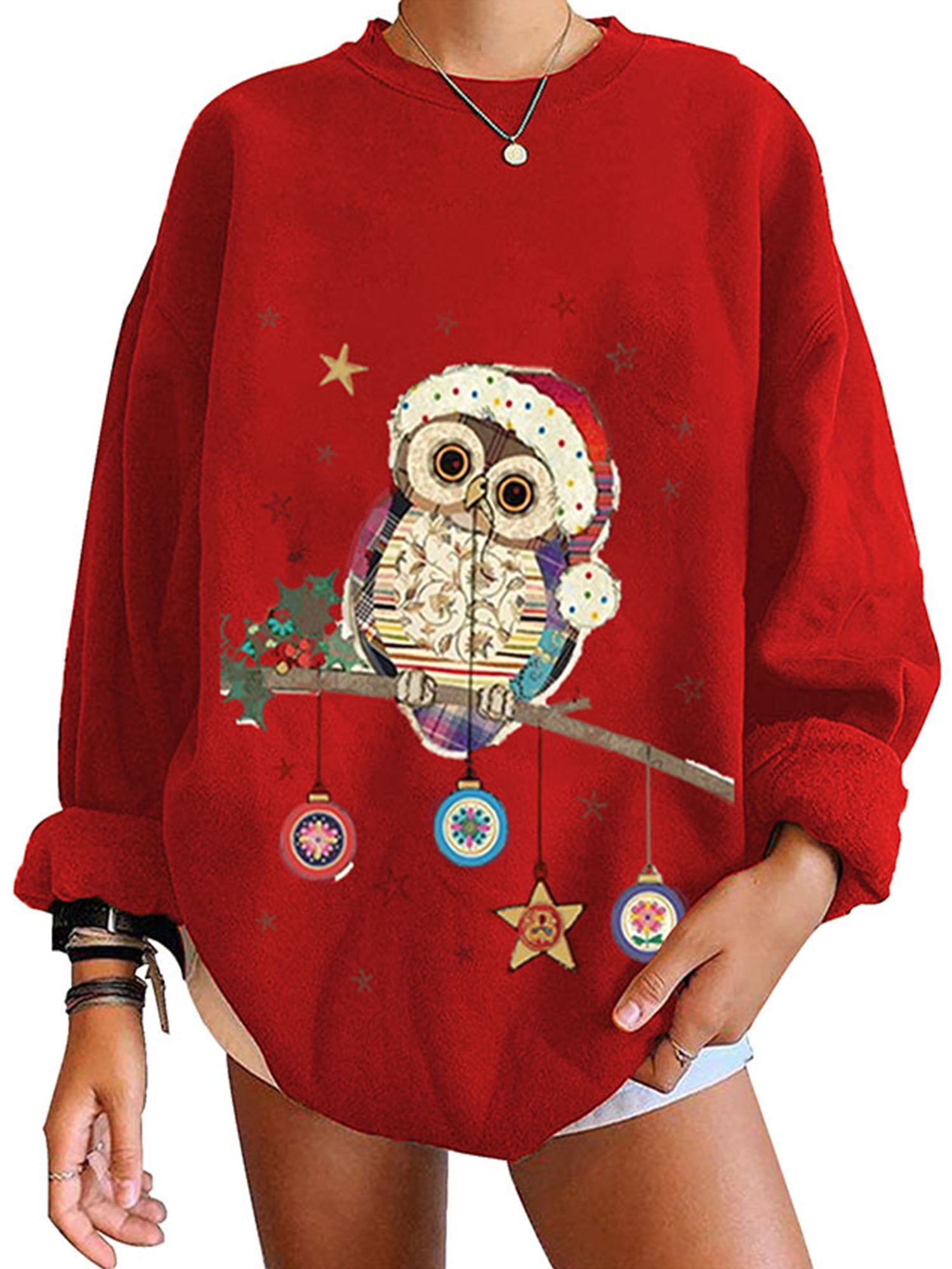 christmas fleece sweatshirts