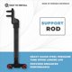 thumbnail image 4 of Right Car Tailgate Tail Gate Stay Assy Trunk Struts Rods for Renault, 4 of 5