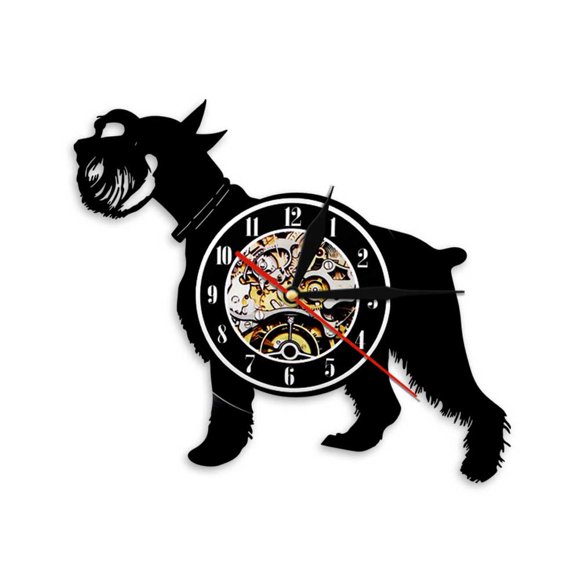 Horloge Murale Série d'Animaux de Compagnie Mignons Horloge Murale Adaptée pour Décoration de Salon