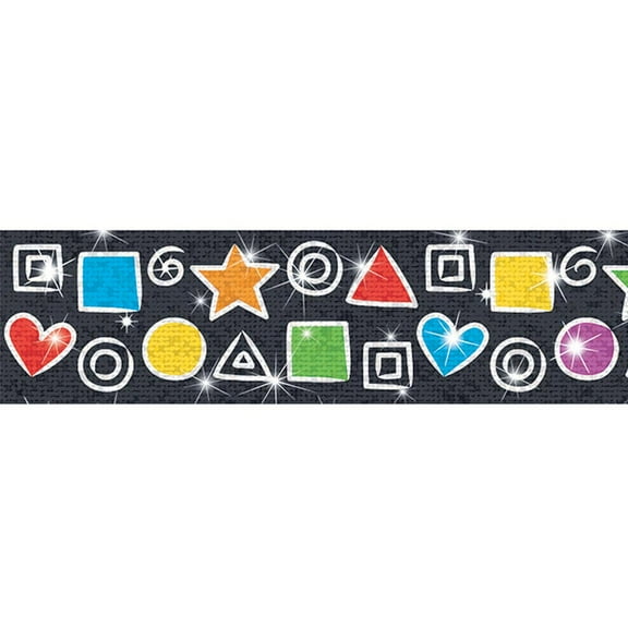 T-85417 - Snazzy Shapes Bolder BordersÂ® â€“ Sparkle Plus by Trend Enterprises Inc.