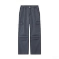 thumbnail image 5 of FRSASU Wide Leg Cargo Pants for Men Stretch Cotton Loose Versatile Athletic Hiking Pants with Pockets Dark Gray, 5 of 7