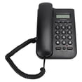 thumbnail image 2 of KX T076 Teléfono fijo inglés con cable para oficina en casa (línea telefónica del Reino Unido con color aleatorio) (negro), 2 of 8