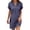 C-Purple72, variant on DHFJKG V Neck Tshirt Dresses For Women Short Sleeve Lightweight Summer Loose Fit Solid Color Mini Dress Casual Daily Wear Soft Dresses