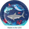 thumbnail image 5 of 96/Case Bulk Shark Party Dessert Plates, 5 of 7