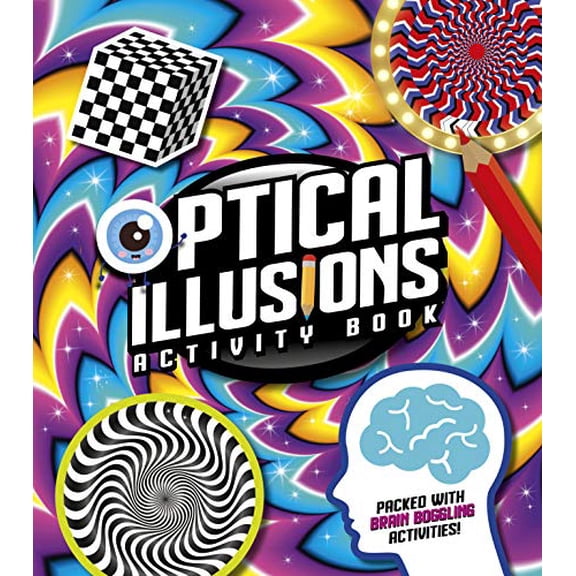 Pre-Owned Optical Illusions Activity Book: Packed with Brain-Boggling Activities! Paperback