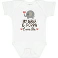 thumbnail image 3 of Inktastic Nana and Poppa Love Me Grandchild Elephant Boys or Girls Baby Bodysuit, 3 of 5