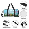 thumbnail image 6 of Easygdp Happy Easter Travel Bag, Camping, Weekend, Carry On Overnight Duffel Bag with Shoulder Strap, 6 of 8