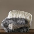 thumbnail image 1 of Edina Faux Fur Throw Natural 50x60", 1 of 4