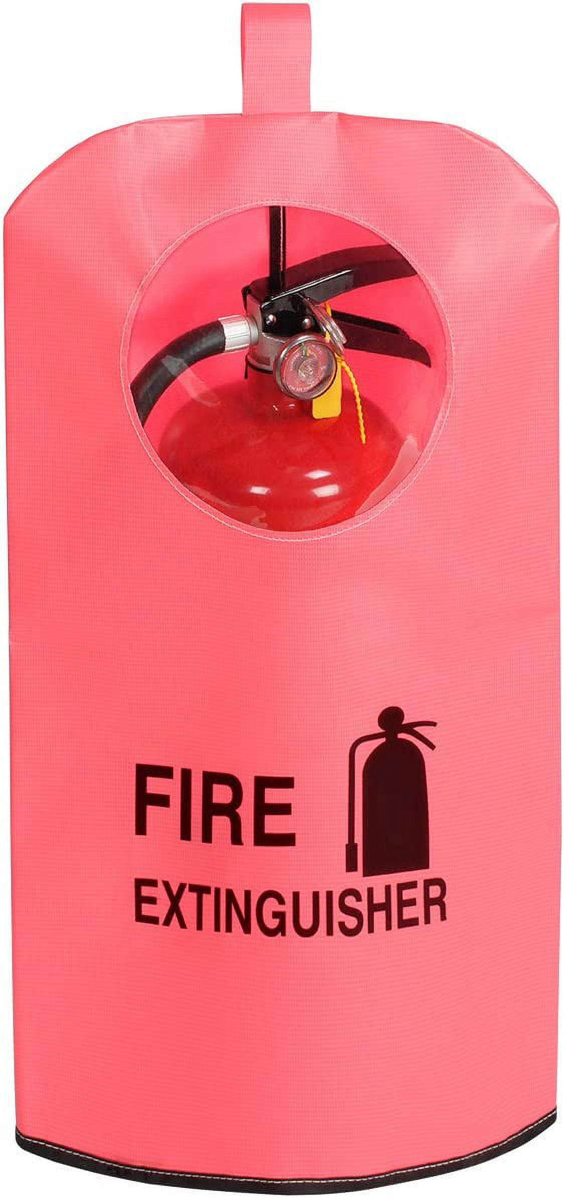 Steiner Fire Ext. Cover,Nylon,Fluorescent Red XT5WG