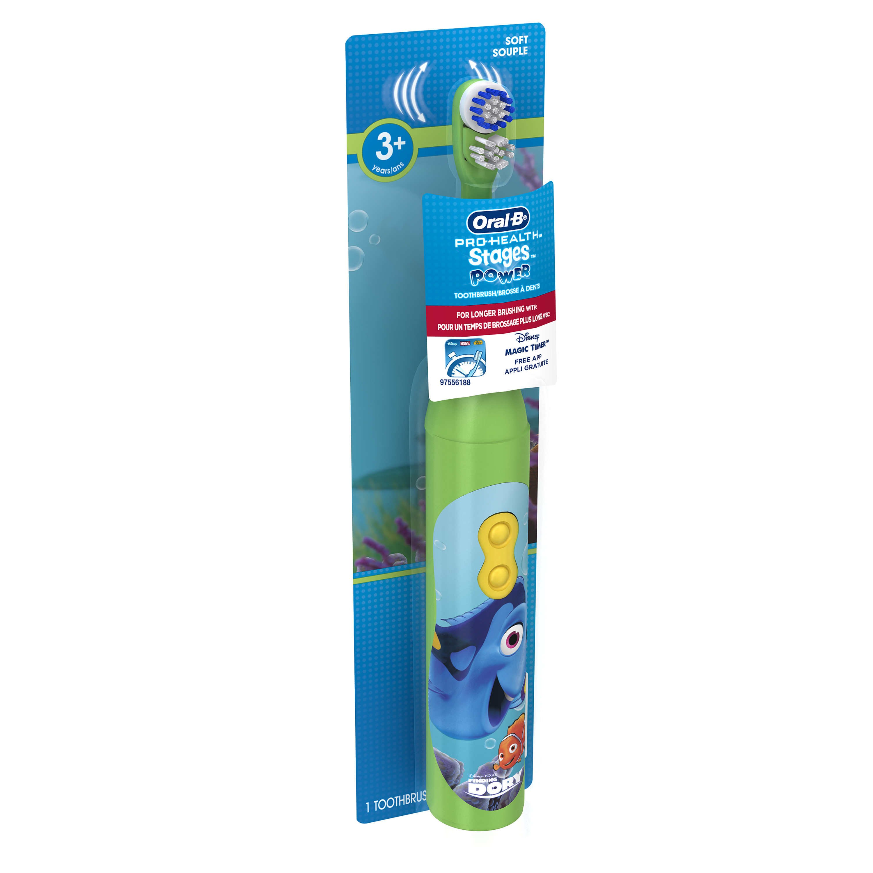 Oral-B Kids Pro-Health Stages Finding Dory Battery Electric Toothbrush - image 2 of 6
