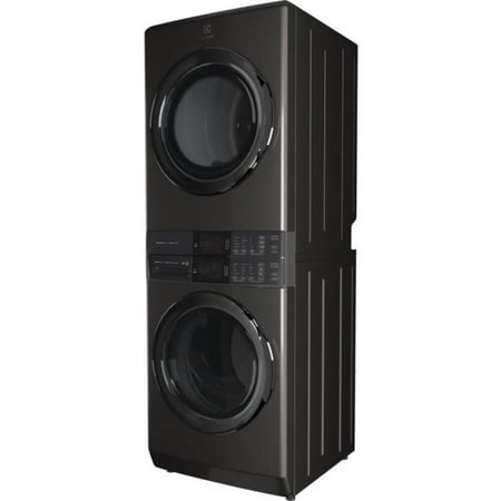 Electrolux - Laundry Tower Single Unit Front Load 4.5 Cu. Ft. Washer & 8 Cu. Ft. Electric Dryer - Titanium