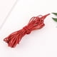 thumbnail image 5 of Cordones de cuero de vaca de 5 metros y 3 mm para hacer joyas, para colgar, accesorios de bricolaje, para pulseras, collares, abalorios y bisutería (rojo), 5 of 7