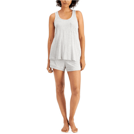 

Alfani Womens Tank andShorts Pajama Set Choose Sz/Color: S/Pearl Grey