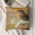thumbnail image 3 of SHANXI Throw Pillow Cover on The Branch Accent Red Decorative Cute Pillowcase for Sofa Couch 24x24in, 3 of 5