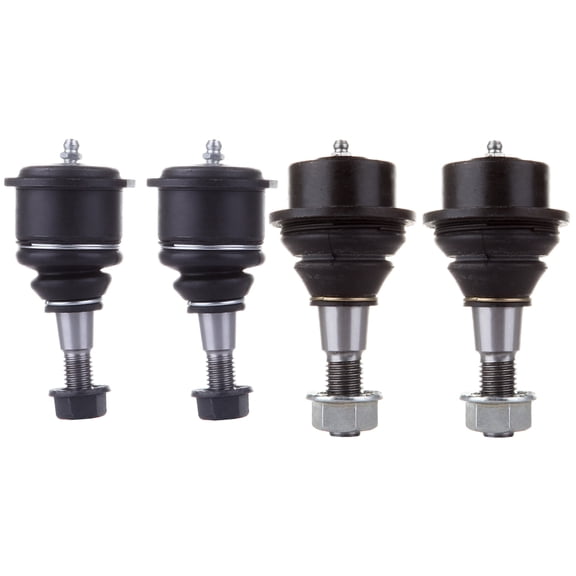 SCITOO 4PC Front Upper & Lower Ball Joints for Chevy Silverado 1500/Avalanche/Express/Suburban/Tahoe for Gmc Sierra 1500/Savana/ Yukon For Cadillac