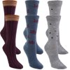 Dr Scholl's Women's Original Collection 3 Pair Gift Box Casual Sock
