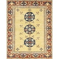 thumbnail image 1 of Ahgly Company Indoor Rectangle Abstract Mustard Yellow Abstract Area Rugs, 7' x 10', 1 of 6