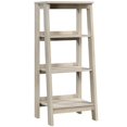 thumbnail image 1 of Sauder Trestle 3 Shelf Bookcase in Chalked Chestnut, 1 of 6