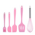 thumbnail image 1 of Juego de espátula de silicona de 5 uds, utensilios de cocina de silicona antiadherentes resistentes al calor, juego de utensilios de cocina duraderos, 1 of 5