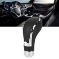 thumbnail image 2 of Garosa Plastic Black Universal Car Automatic Gearshift Lever Head Shifter Knob Accessory, Gear Shift Knob, Car Shifter, 2 of 6