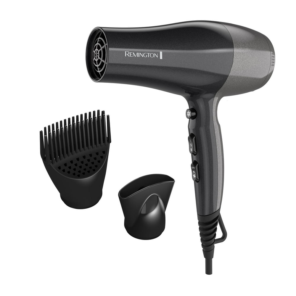 Remington Pro Touch Activated Volume Styler Hair Dryers, Black with