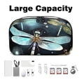 thumbnail image 3 of Dragonfly Charger Pouch and Storage Box: Oxford Cloth Waterproof USB Cable Organizer and Cell Phone Cord Holder - 5.9x9.44x3.14 in, 3 of 6