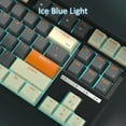 thumbnail image 4 of XIANJINO 75% Wired Gaming Keyboard, Pudding Keycaps with Translucent Layer,RGB Ultra-Compact Mini Keyboard, Waterproof Small 87 Keys Keyboard for Office/Gaming (milkshake), 4 of 10