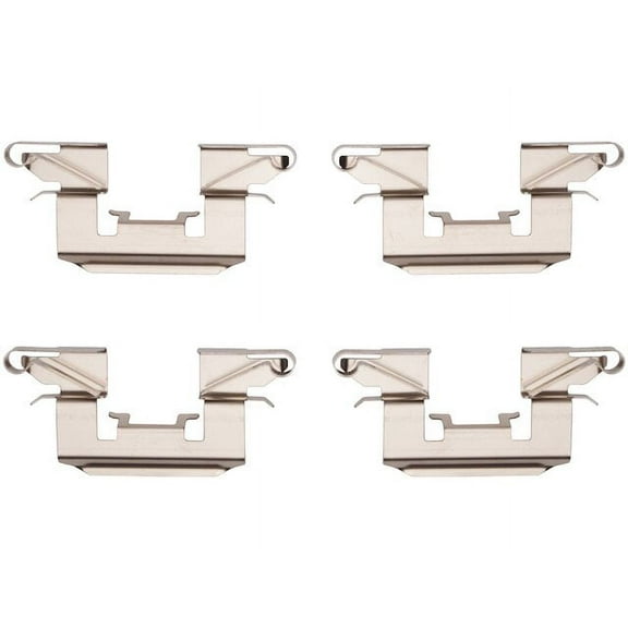 Front Brake Hardware Kit - Compatible with 2011 - 2019 Ford Fiesta 2012 2013 2014 2015 2016 2017 2018