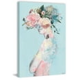 thumbnail image 2 of Parvez Taj Flower and Butterflies Canvas Wall Art, 2 of 7