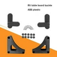 thumbnail image 3 of ABS RV Table Board Buckles for Foldable Outdoor Tables and Cabinets, Fixed with Self-Tapping Screws, 3 of 6