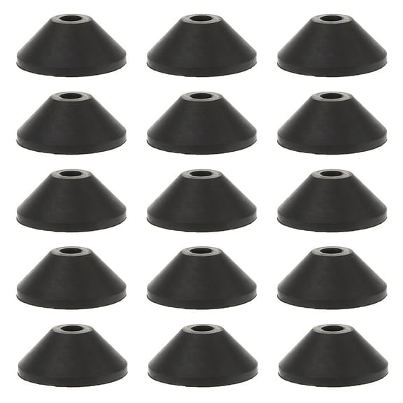 Raindrops 25Pcs Toilet Bolt Washer Parts Toilet Tank to Bowl Gasket Kit Rubber Washers Bolt Washer Toilet Tank Bolts Washer Conical Washers Seals Rubber Washers for Toilet Screws