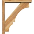 thumbnail image 3 of Ekena Millwork 4"W x 26"D x 30"H Balboa Block Rough Sawn Bracket w/ Offset Brace, Western Red Cedar, 3 of 25