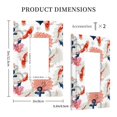 thumbnail image 3 of Rocae Koi Fish And Corals for Decorator Light Switch or Receptacle Outlet Wall Plate,Polycarbonate Thermoplastic-Style U, 3 of 6