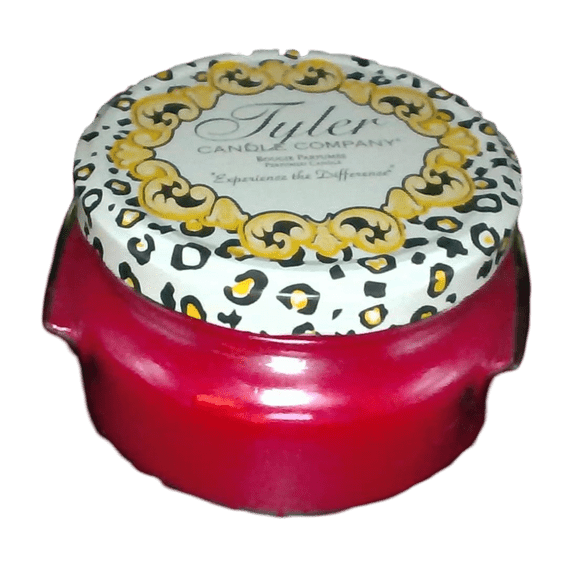 Tyler Candle Company - Frosted Pomegranate - 11oz jar candle - with Tyler matches