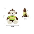 thumbnail image 3 of Chango De Peluche Mono Con Imanes Monkey Changuito 35 cm Importadora La Merced Tela Hipoalergenica Resistente, 3 of 5