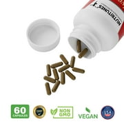 Liver Support Supplement–Supports Detox, Cleansing & Fat Metabolism – with Bergacyn FF (Bergamot & Artichoke) – 30 LiverEzy Vegan Capsules