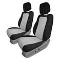 thumbnail image 4 of For 2022-2024 Nissan Frontier FH Group Custom Fit Neoprene Car Seat Covers Wateropoof - Gray Full Set, 4 of 10