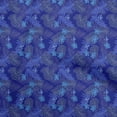 thumbnail image 1 of oneOone Rayon Blue Fabric Tropical Craft Projects Decor Fabric Printed By The Yard 56 Inch Wide, 1 of 5