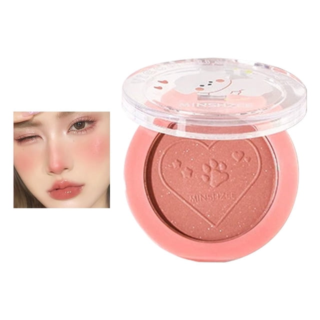 Monochrome Brightening Matte Rouge Soft Powder Blush Long Lasting Oil Control Natural Palette