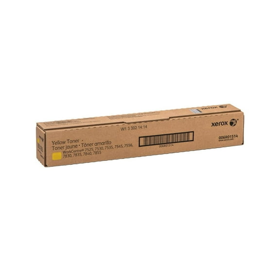 Xerox Yellow Laser Toner Cartridge for Select WorkCentre Series Printers, 15000 Pages