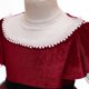 thumbnail image 5 of Vestido Para Niñas, Ropa Para Niñas Pequeñas, Hilo De Red De Perlas, Temperamento, Lentejuelas, Lazo, Vestido De Fiesta De Cumpleaños, Vestidos Largos Rojos Odeerbi LM103-8305, 5 of 9