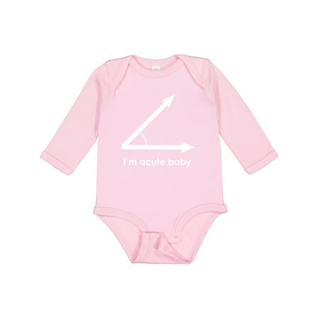 

Inktastic I m Acute Baby Gift Baby Boy or Baby Girl Long Sleeve Bodysuit