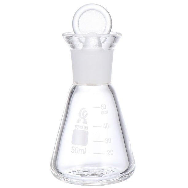 Flask Erlenmeyer Glass Labware Conical Borosilicate Flasks Mouth ...