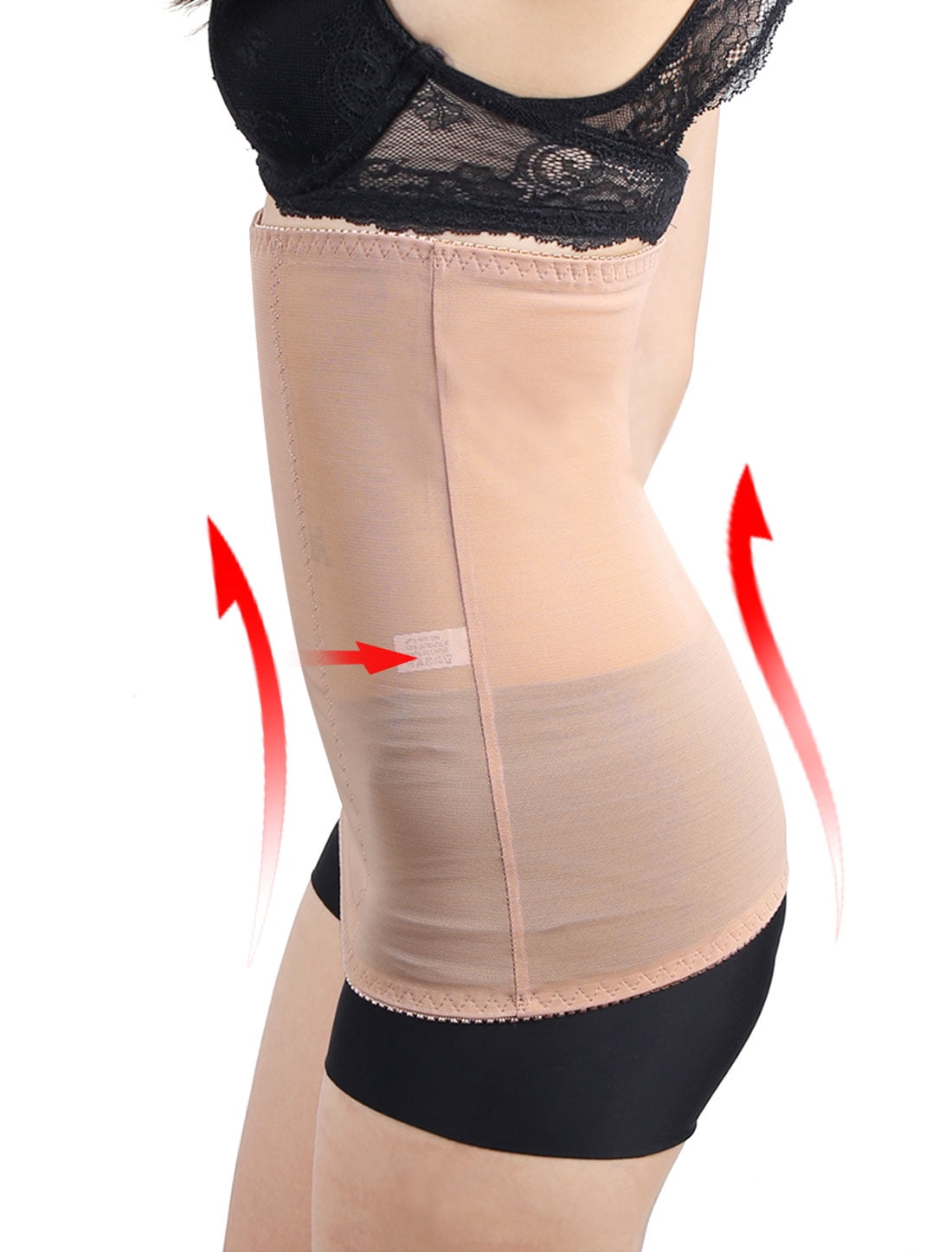 Women Body Shaper Tummy Trimmer Waist Control Girdle Slimming Belt Size