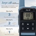 thumbnail image 3 of Walkie Talkie Joycall JF-22 de largo alcance con alerta meteorológica de la NOAA, 3 of 7