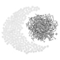 thumbnail image 1 of Phenofice 200 Sets Self Threading Screws White Nylon Cabinet Fittings For Enhance Safety In Projects, 1 of 7