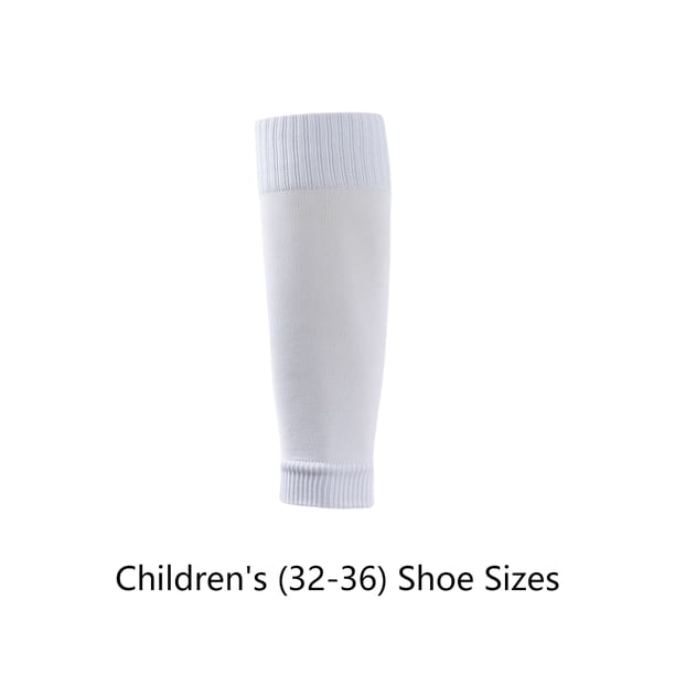 Mangas de Calcetines Deportivos Ndcxsfigh Calcetines de fútbol antifricción Para exteriores niños blancos