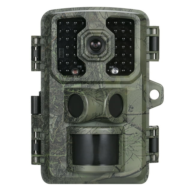 Trail Camera 16MP 4K Waterproof Game Hunting Camera with Night Vision for Wildlife Monitoring Hunting