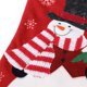thumbnail image 5 of 2 piezas de calcetines de Navidad suministros decorativos colgante de Navidad calcetín de Navidad viejo muñeco de nieve muñeco de nieve calcetines de terciopelo oso de fresa Electrónica, 5 of 5